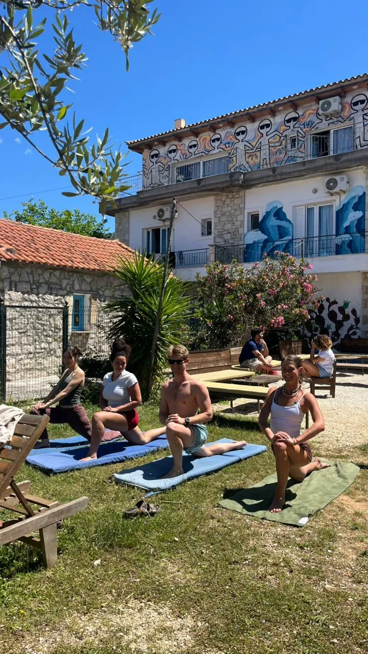 Yoga by the sea at Trip'N'Hostel Seaside